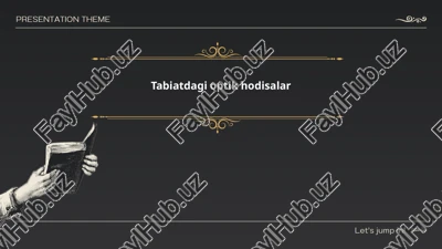 tabiatdagi optik hodisalar — PPTX