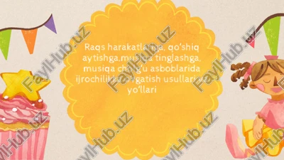 maktabgacha ta’limda musiqa o‘rganish — PPTX