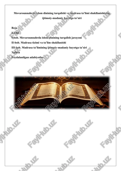 madrasa ta’limi movarounnaharda — DOCX