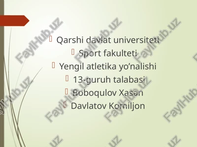 dinshunoslik fan sifatida shakllantirish — PPTX