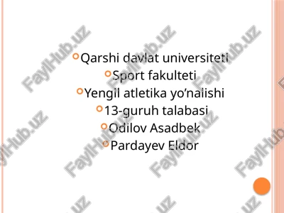 o'zbekiston dafaoliyatyuritayotgandiniy konfessiyalar — PPTX