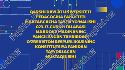 oliy majlis va huquqshunoslik — PPTX