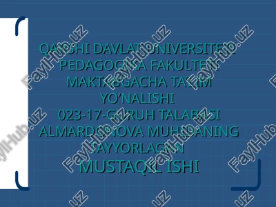 o'zbekiston respublikasi konstitutsiyasi asosiy qonun — PPT