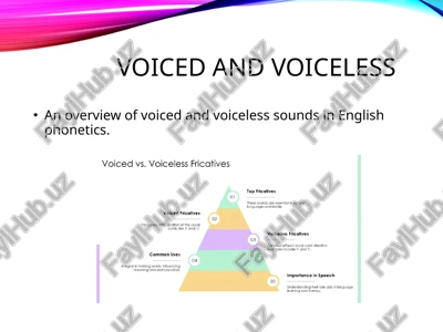 voiced and voiceless — PPTX