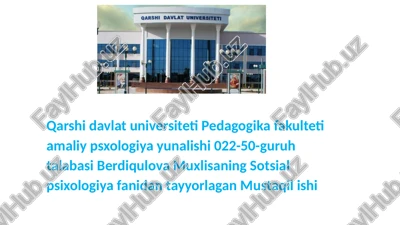 ota-onalik xulqi va bola tarbiyasi — PPTX