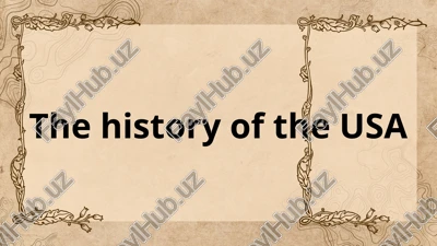 the history of the usa — PPTX