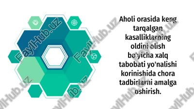 xalq tabobati va keng tarqalgan kasalliklarga kirish — PPTX