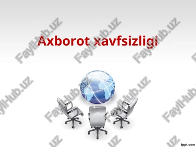 axborot xavfsizligi — PPT