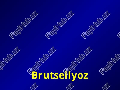 brutsellyoz — PPTX