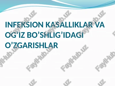 virusli kasalliklar — PPTX