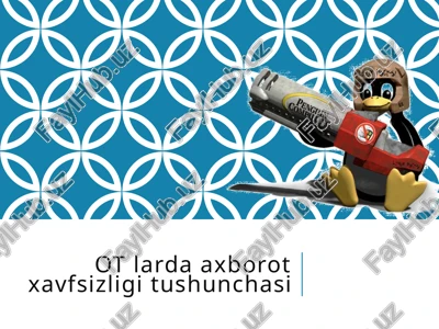 otlardaaxborotxavfsizligitushunchasi — PPTX