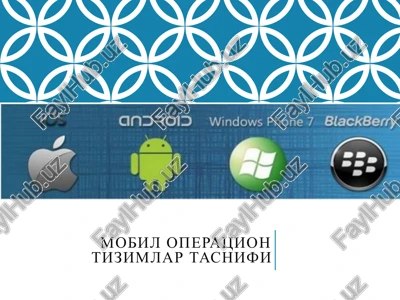 mobil operatsion tizimlar — PPTX