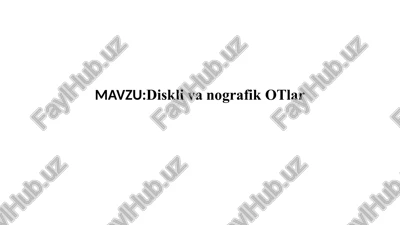 disklivanografikotlar — PPTX