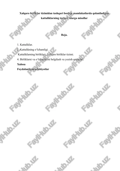 kattaliklar — DOC