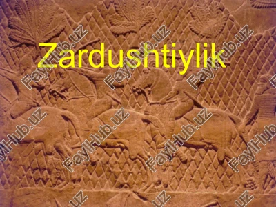 zardushtiylik — PPT