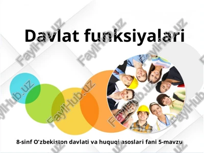 davlatfunksiyalari — PPTX