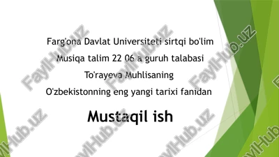 o`zbekistonda ijtimoiy sohada amalga oshirilayotgan o`zgarishlar — PPTX
