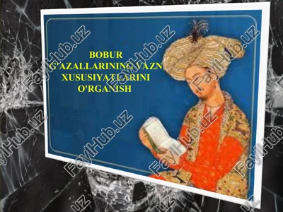 bobur g'azallarining vazn xususiyatlarini o'rganish — PPT