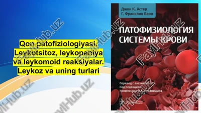 qon patofiziologiyasi — PPTX
