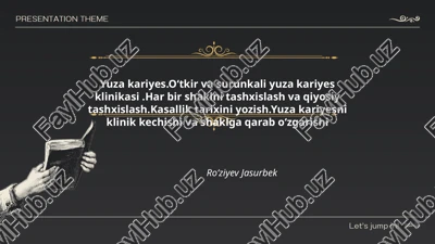 yuza kariyes — PPTX