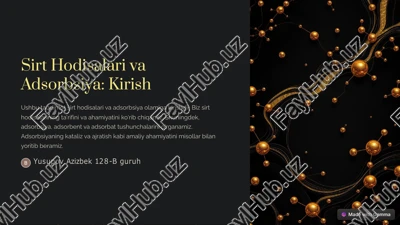 xromatografiya: asosiy tushunchalar — PDF