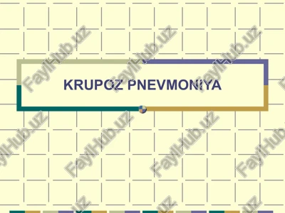 nafas yetishmovchiligi (ne) — PPT
