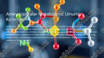 aminokislotalar metabolizmi: umumiy — PDF
