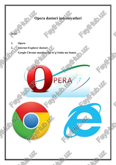 web-brauzerlar — DOCX