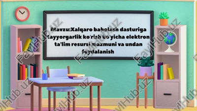 xalqaro baholash dasturiga tayyorgarlik koʻrish — PDF