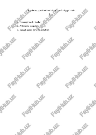 tumanga karshi faralar — DOCX