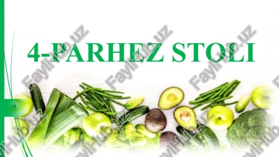 4-parhez stoli — PPTX