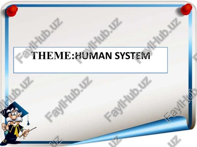 human system — PPTX