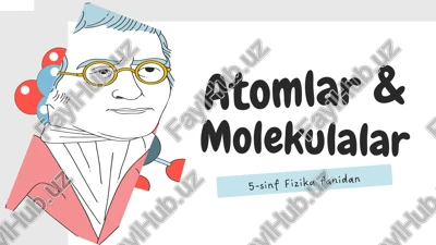 atomlar & molekulalar — PPTX