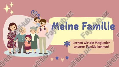meine familie — PPTX