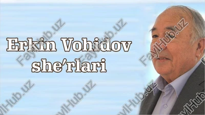 erkin vohidov sherga shamlash — PPTX