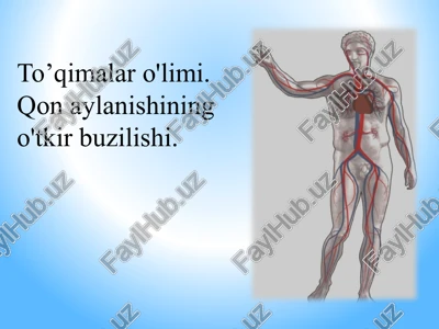 to’qimalaro'limi.qonaylanishiningo'tkirbuzilishi — PPTX