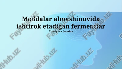 fermentlar — PPTX