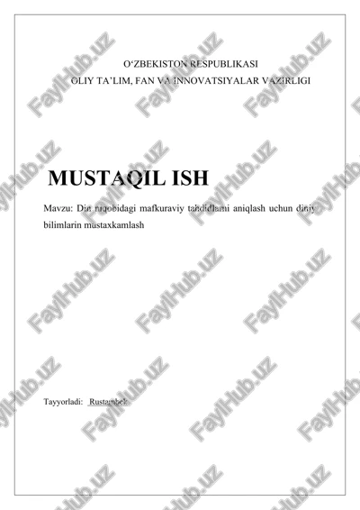 rustambek — DOCX