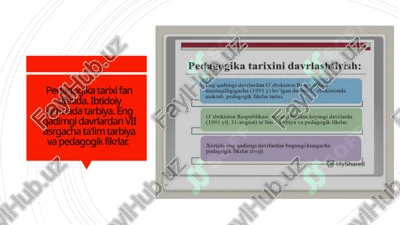 pedagogika tarixi — PPTX