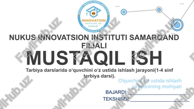 o‘qish va yozish ko‘nikmalari — PPTX