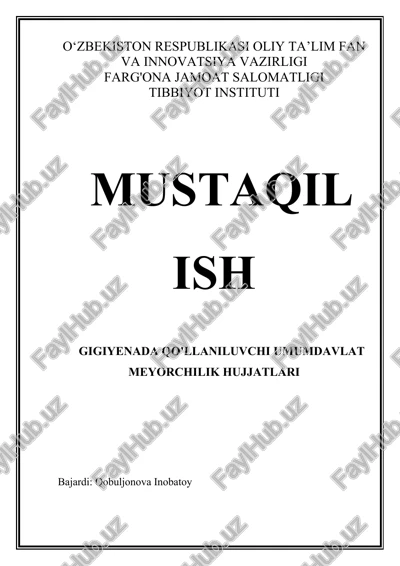 davlat meyorlarining amaliyotga tatbiqi va nazorat usullari — DOCX