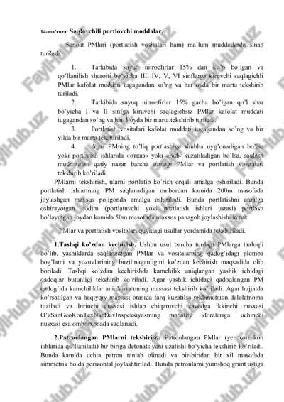 saqlovchili portlovchi moddalar — DOCX
