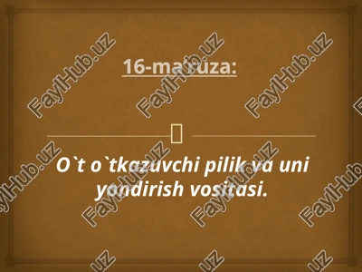 o`to`tkazuvchipilikvauniyondirishvositasi — PPTX