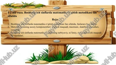 boshlang‘ichsinflardamatematikao‘qitish — PPTX