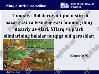 nutqo’stirishmetodikasi — PPTX