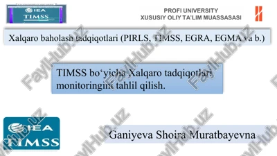 timss — PPTX