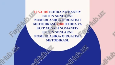 matematika o'qitish metodikasi — PPTX