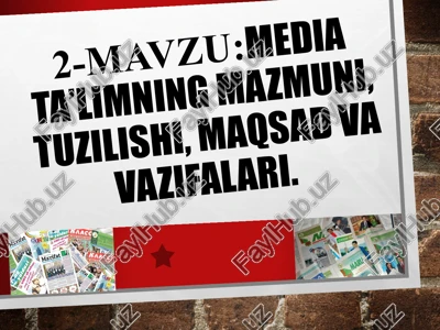 media ta’lim — PPTX