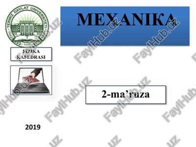 mexanika — PPTX