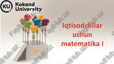 matematik mantiq elementlari va formulalari — PPTX